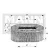 MANN-FILTER C 1513-2 Air Filter